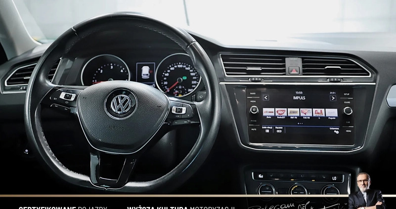 Volkswagen Tiguan cena 87900 przebieg: 136123, rok produkcji 2019 z Skórcz małe 436